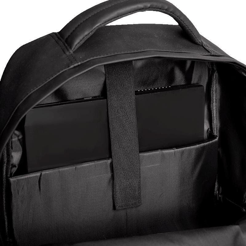 Mochila Grande 2 Compartimentos Notebook 15,6 Sestini Hydroblock Work - Preto Preto 9