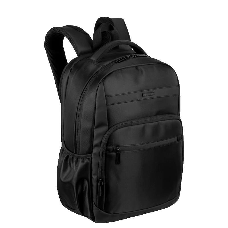 Mochila Grande 2 Compartimentos Notebook 15,6 Sestini Logic - Preto Preto 2
