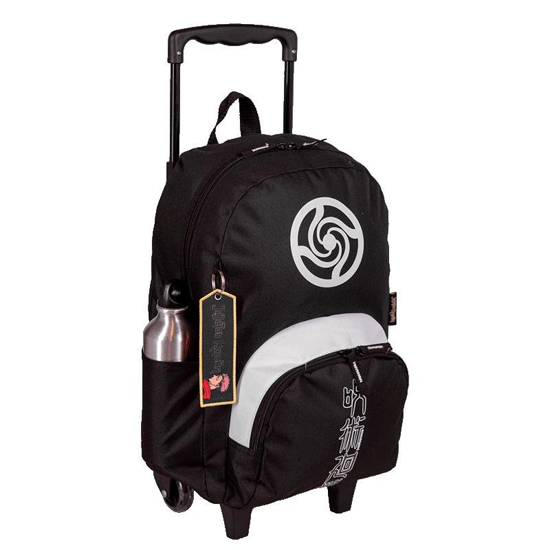 Mochilete Grande Jujutsu Anime - Colorido Preto 5