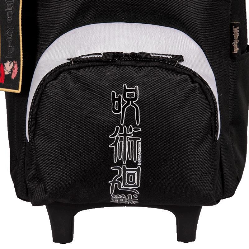 Mochilete Grande Jujutsu Anime - Colorido Preto 9