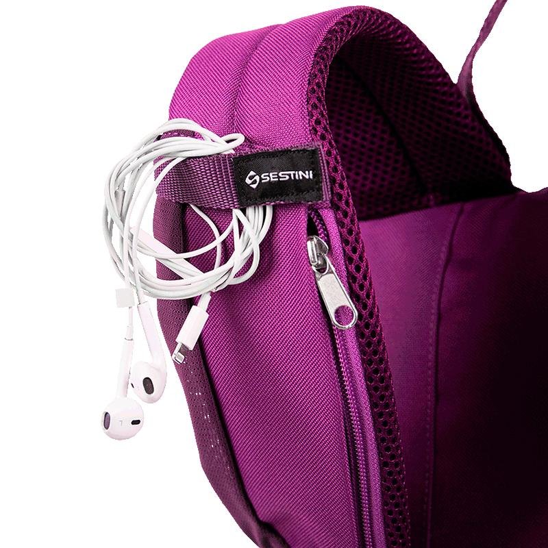 Mochila Sestini Magic 2 Roxo - Cintilante Roxo 9