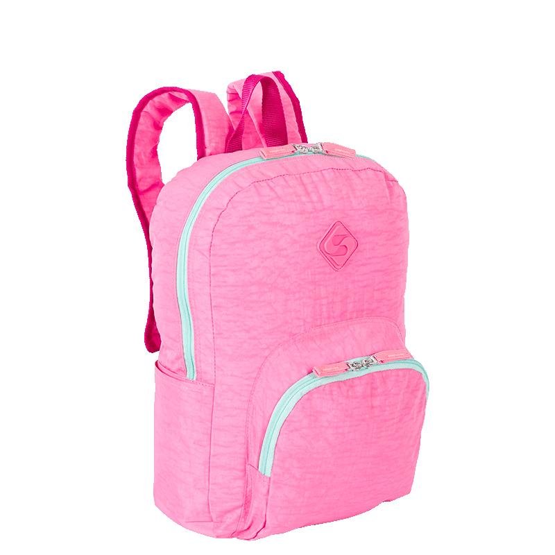 Mochila Sestini Happy  Crinkle 2 Double Rosa - Pink Rosa 2