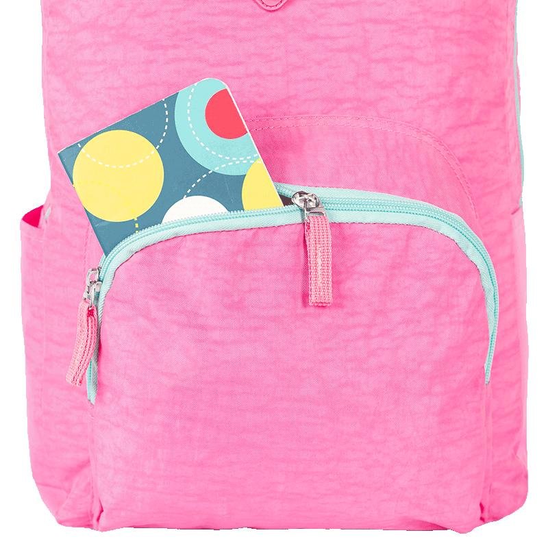 Mochila Sestini Happy  Crinkle 2 Double Rosa - Pink Rosa 7