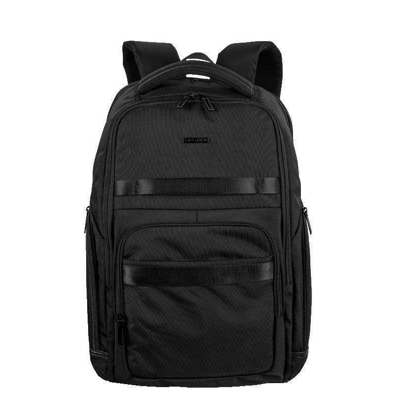 Mochila Grande 2 Compartimentos Expansivel Notebook 15,6 Sestini Nexus - Preto