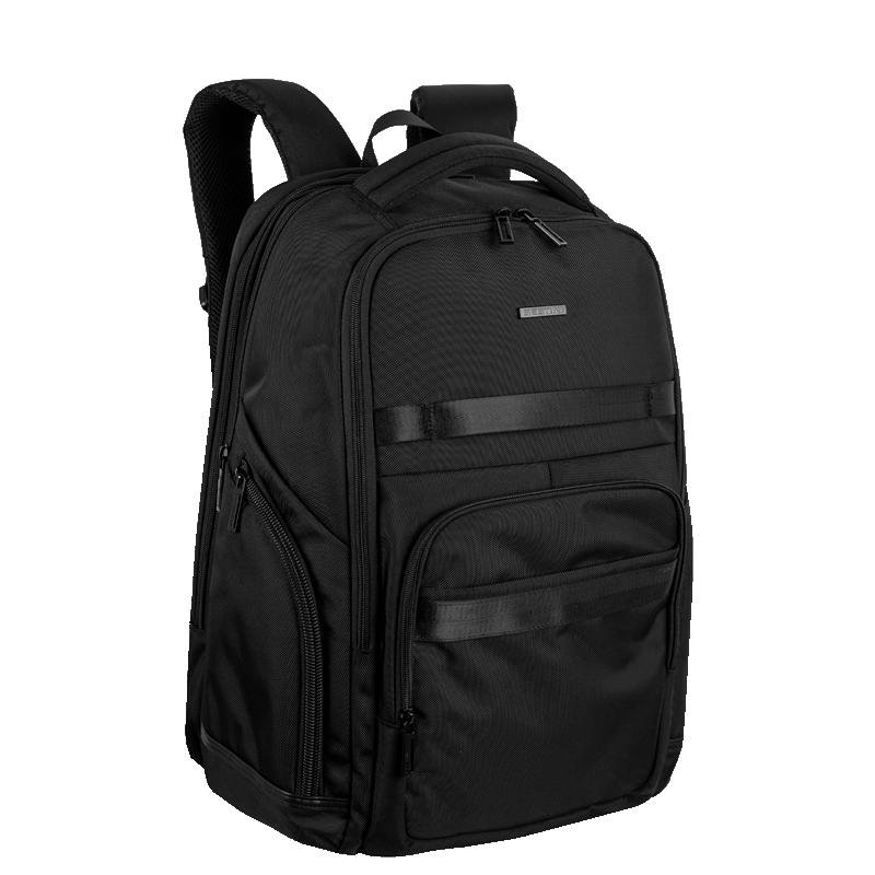 Mochila Grande 2 Compartimentos Expansivel Notebook 15,6 Sestini Nexus - Preto Preto 2