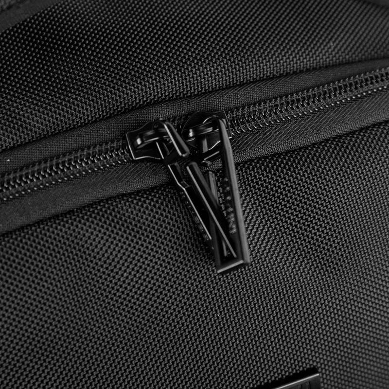 Mochila Grande 2 Compartimentos Expansivel Notebook 15,6 Sestini Nexus - Preto Preto 14