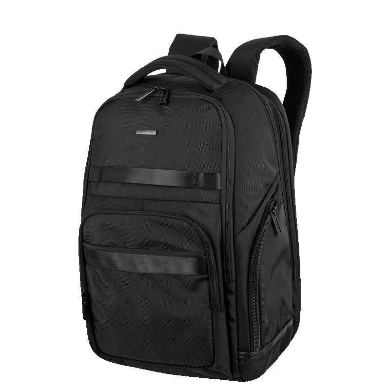 Mochila Grande 2 Compartimentos Expansivel Notebook 15,6 Sestini Nexus - Preto Preto 3