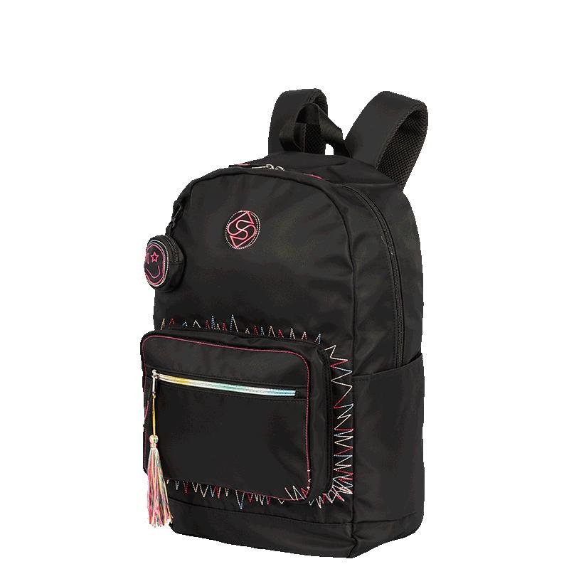 Mochila Grande Sestini Trend - Preto Preto 3