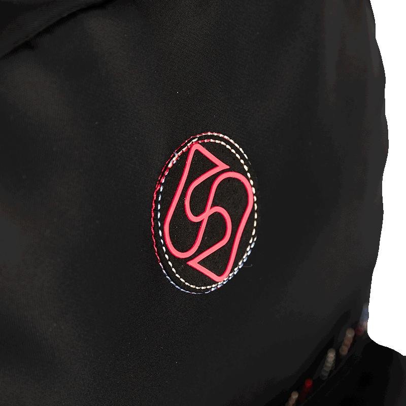 Mochila Grande Sestini Trend - Preto Preto 6