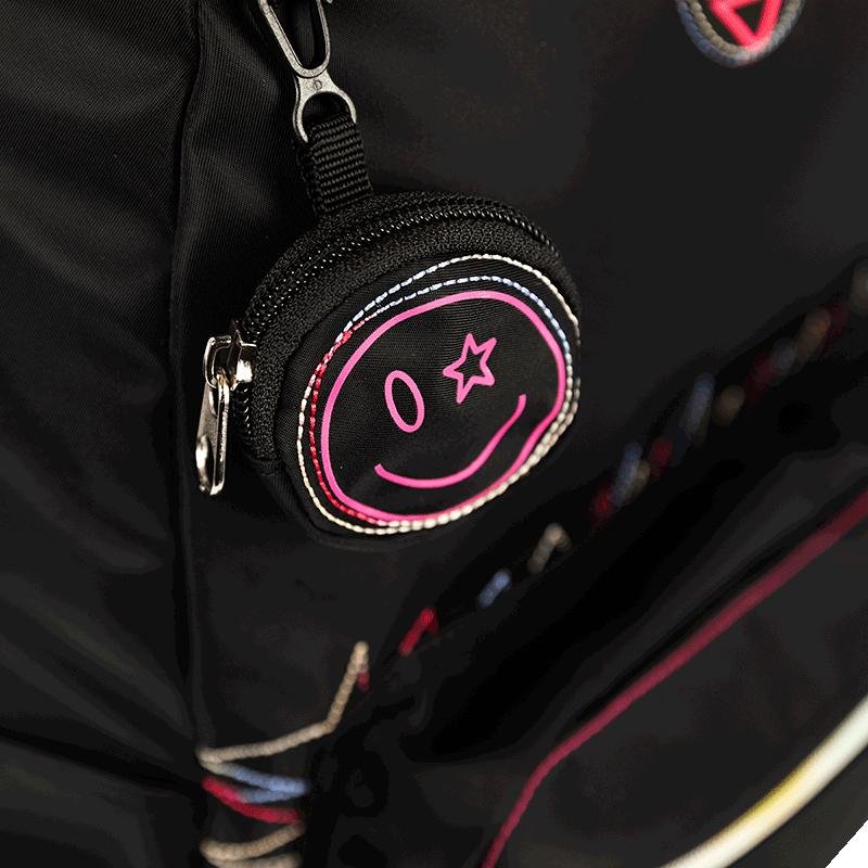 Mochila Grande Sestini Trend - Preto Preto 7