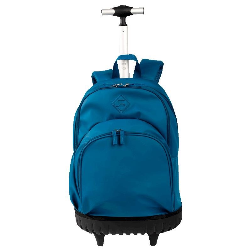 Mochila Carrinho Externo com Base Rígida Sestini Rolling Hydroblock - Azul Noturno
