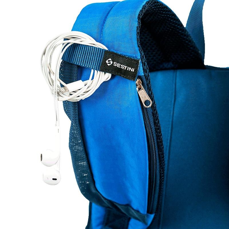 Mochila Sestini Magic Plus Crinkle 2 Double - Azul Azul 8