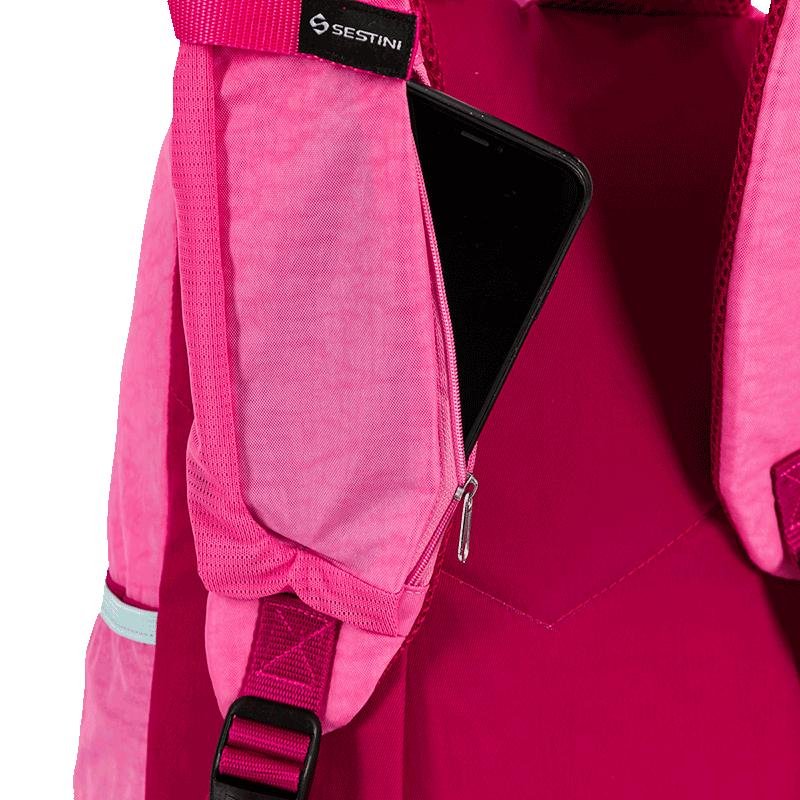 Mochila Sestini Magic Crinkle 2 Double Rosa - Pink Rosa 9
