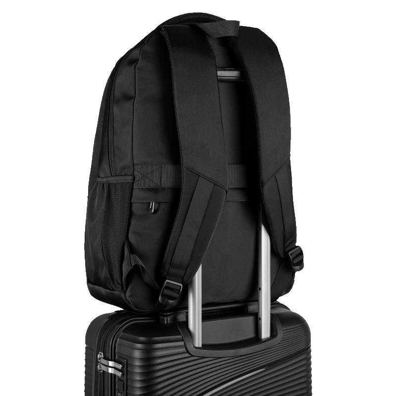 Mochila Grande 2 Compartimentos Notebook 17 Sestini Work 2 - Preto Preto 5