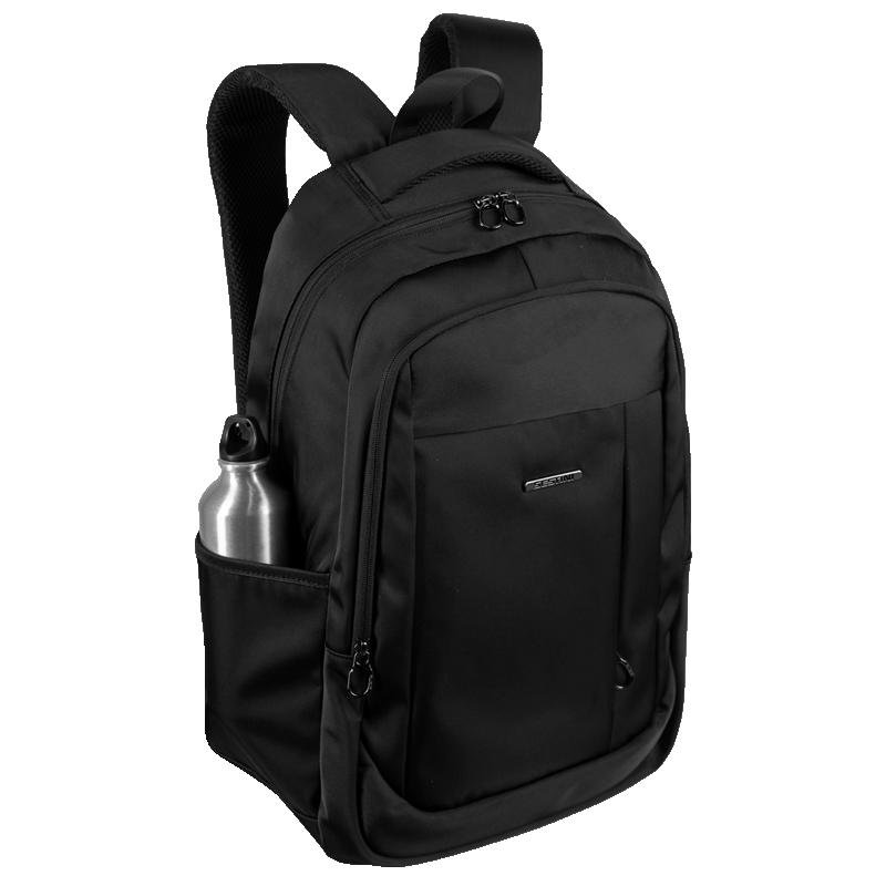 Mochila Grande 2 Compartimentos Notebook 17 Sestini Work 2 - Preto Preto 6
