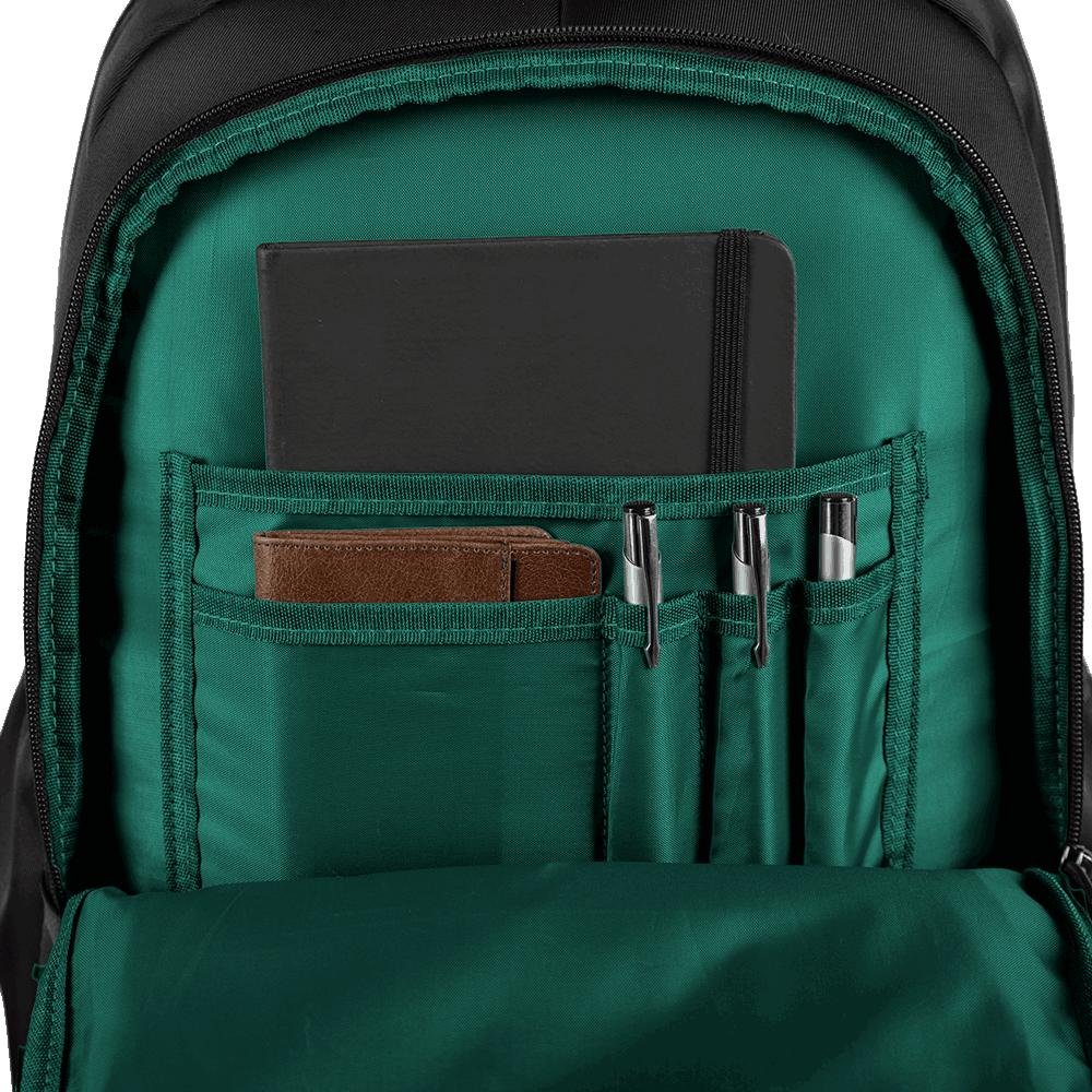 Mochila Grande 2 Compartimentos Notebook 17 Sestini Work 2 - Preto Preto 8