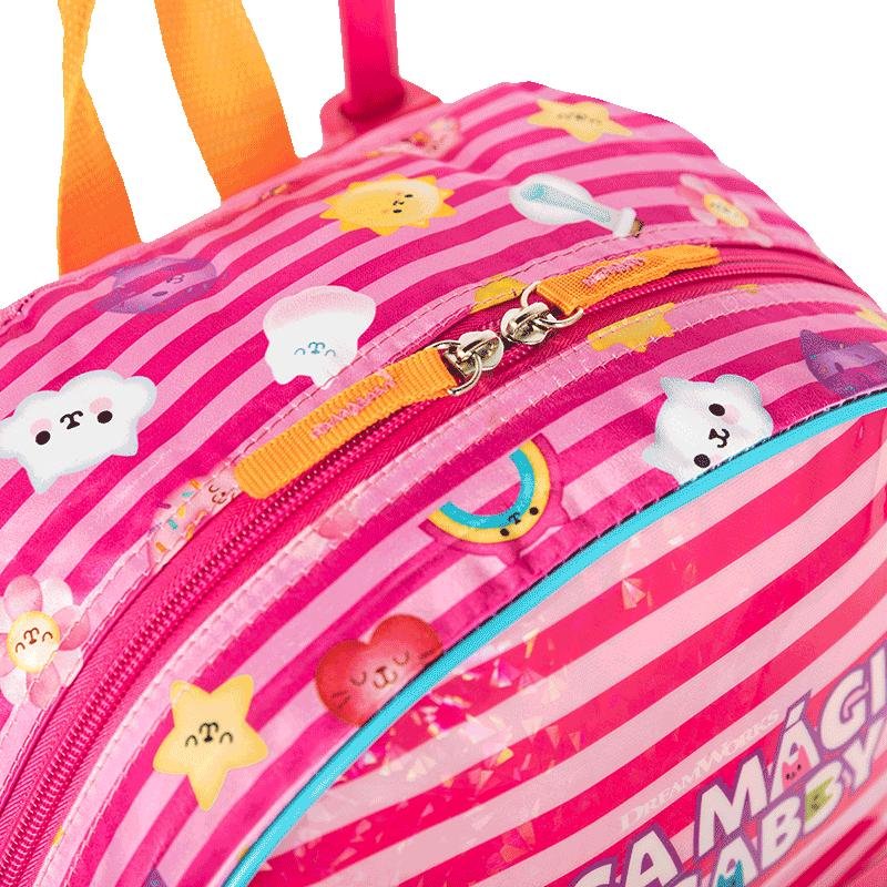 Mochilete Grande Gabby Friendship - Colorido Rosa 6