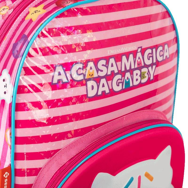 Mochilete Grande Gabby Friendship - Colorido Rosa 7
