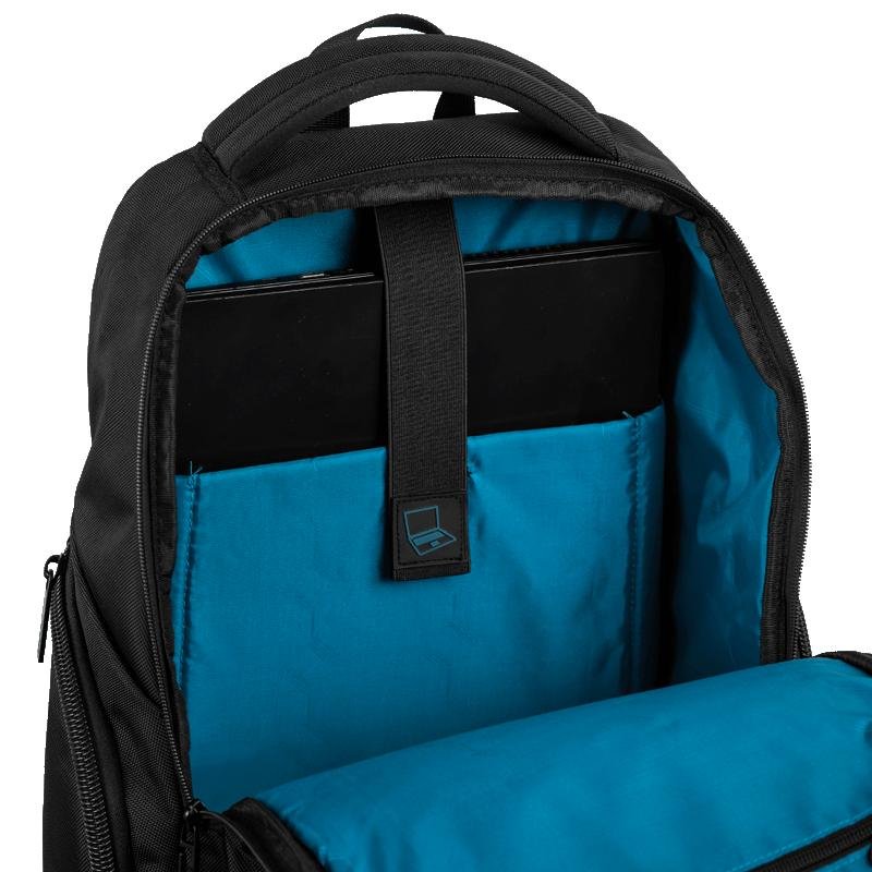 Mochila Slim Notebook 15,6 Sestini Nexus - Preto Preto 7