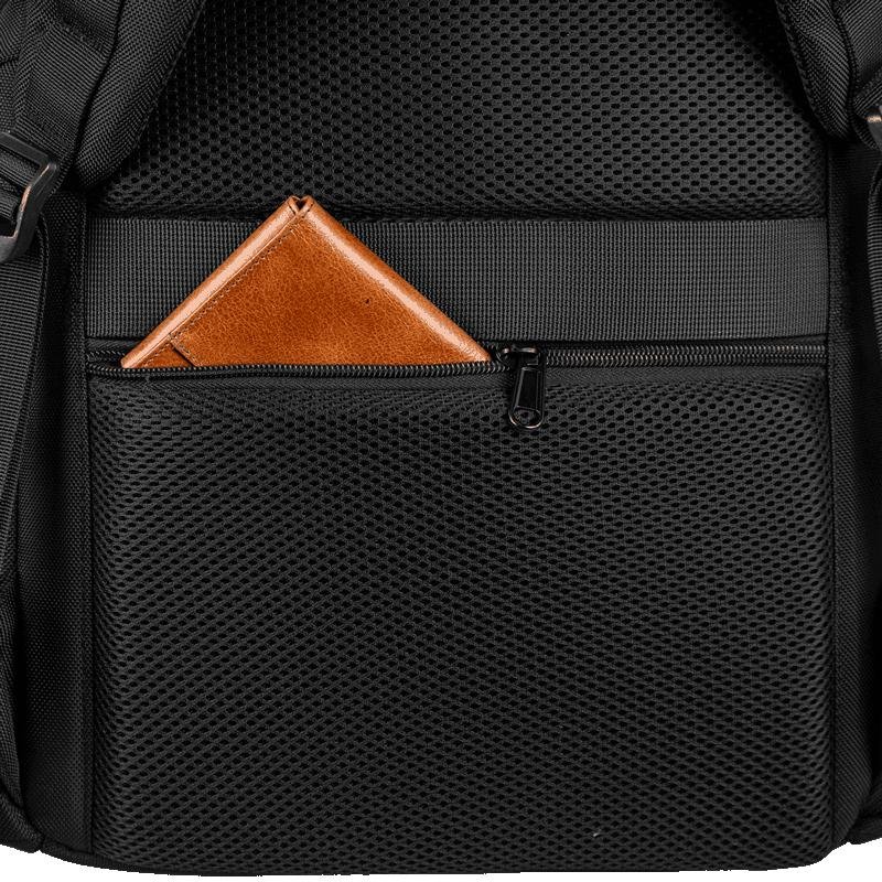 Mochila Slim Notebook 15,6 Sestini Nexus - Preto Preto 10