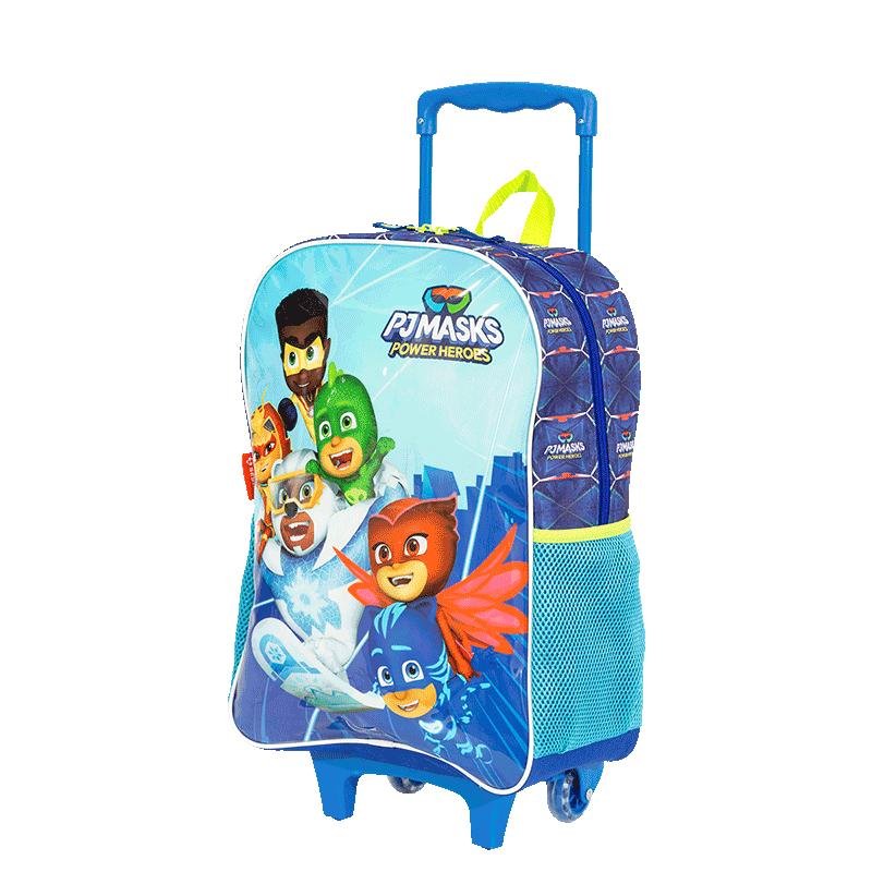 Mochilete Grande PJ Masks Power Heroes - Colorido Azul 3