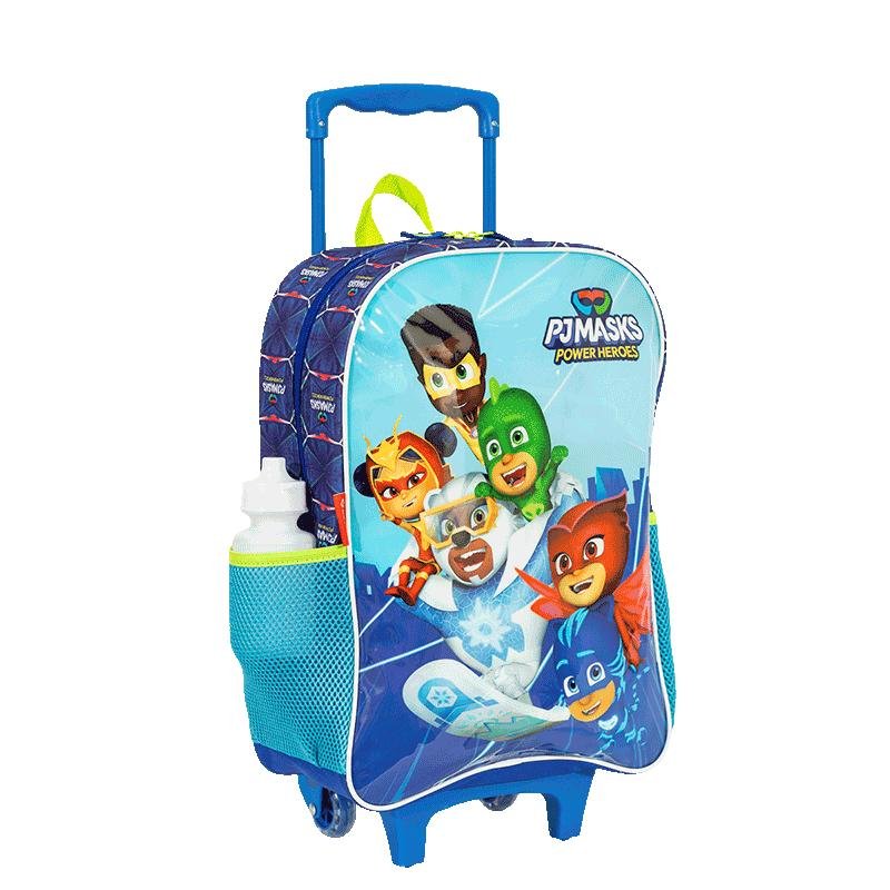 Mochilete Grande PJ Masks Power Heroes - Colorido Azul 5