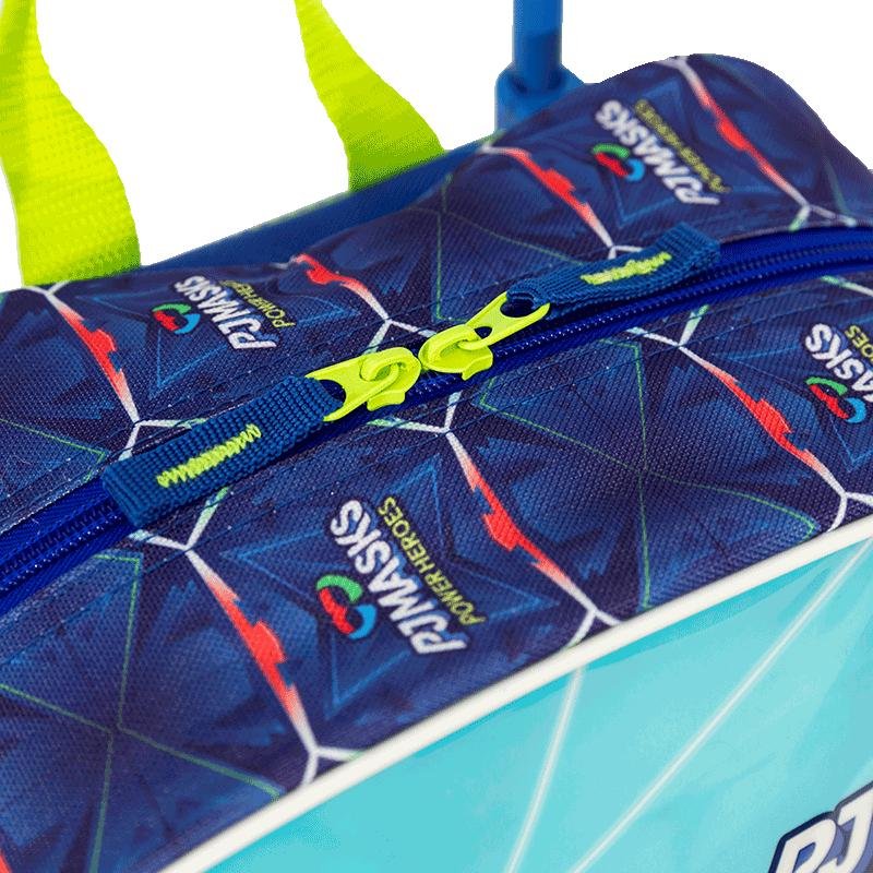 Mochilete Grande PJ Masks Power Heroes - Colorido Azul 6