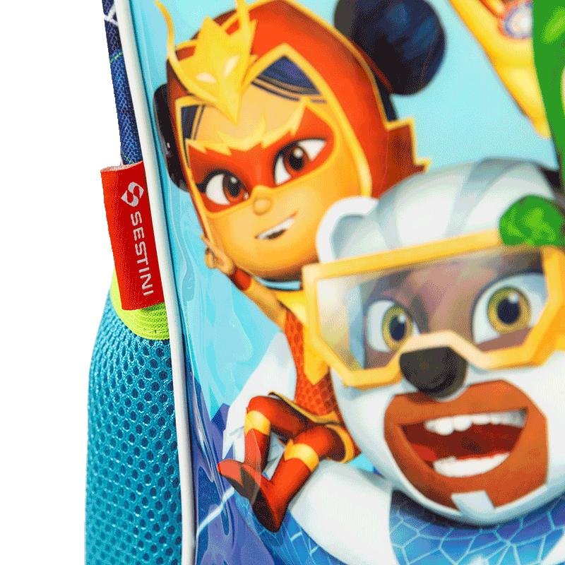 Mochilete Grande PJ Masks Power Heroes - Colorido Azul 7