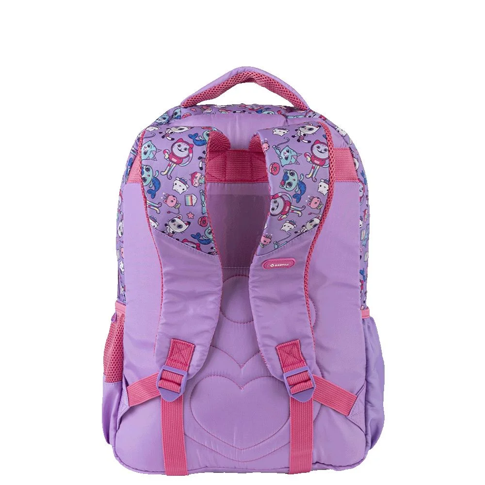 Mochila Grande Gabby - Cattitude Roxo 4