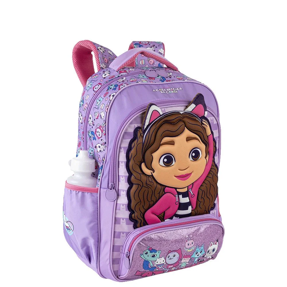 Mochila Grande Gabby - Cattitude Roxo 5