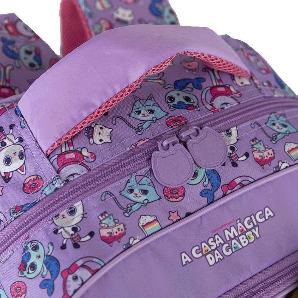 Mochila Grande Gabby - Cattitude Roxo 6