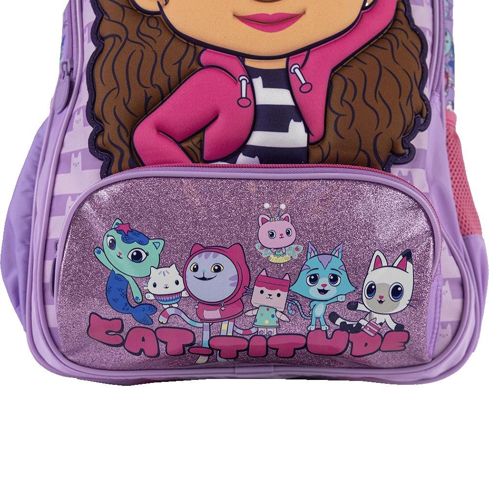 Mochila Grande Gabby - Cattitude Roxo 7