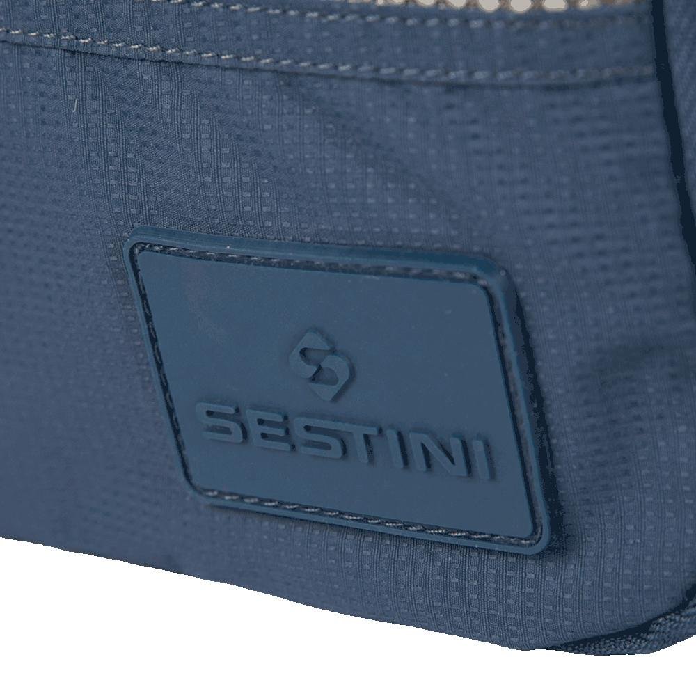 Necessaire Organizador de Cabos e Acessórios Eletronicos Azul - Marinho Azul 5