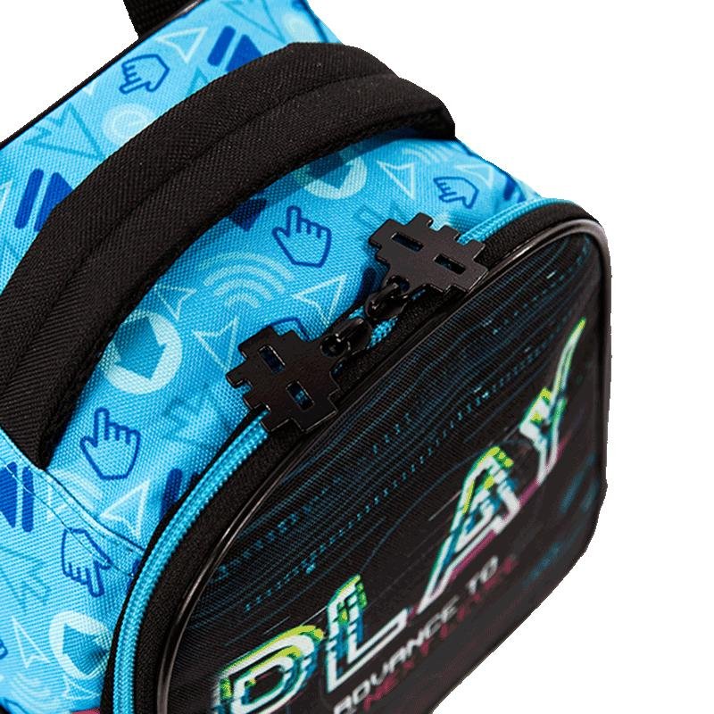 Lancheira Grande Sestini X Start - Colorido Preto 6