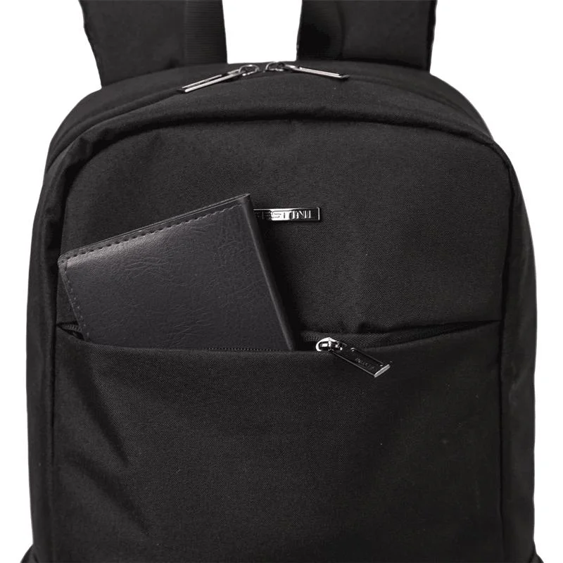 Mochila Grande Notebook 15,6 Sestini Connect - Preto Preto 6