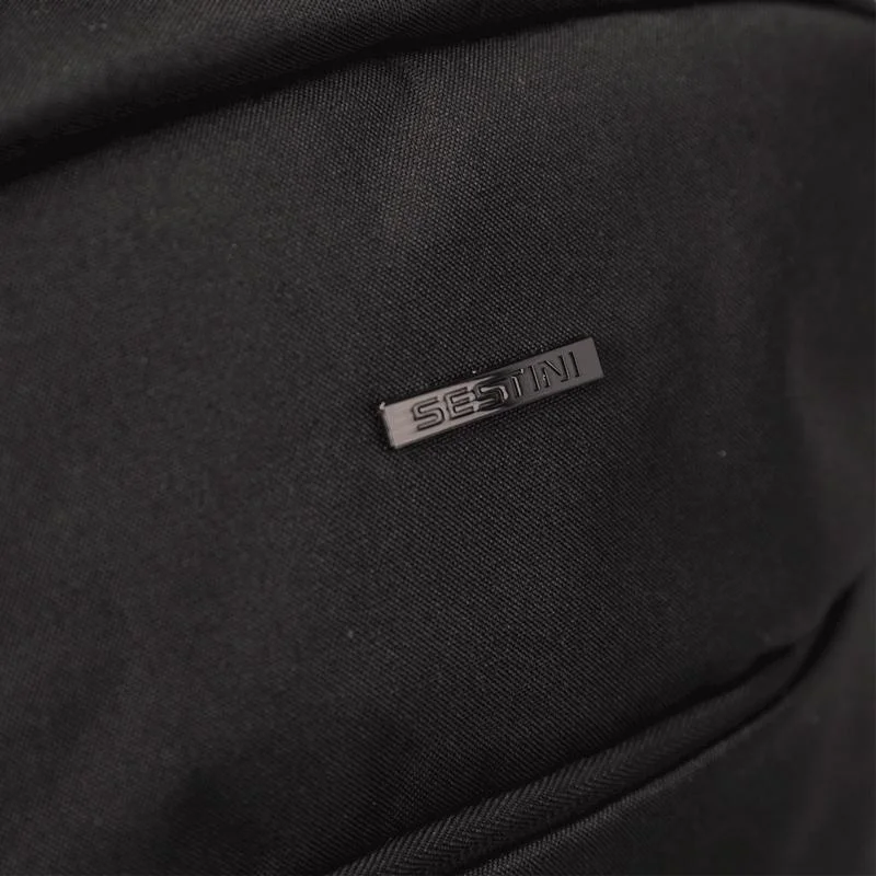 Mochila Grande Notebook 15,6 Sestini Connect - Preto Preto 9