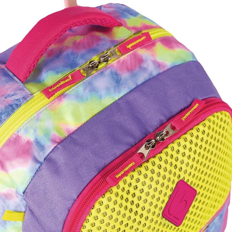 Mochilete Grande Sestini Good Vibes - Colorido Multicores 8