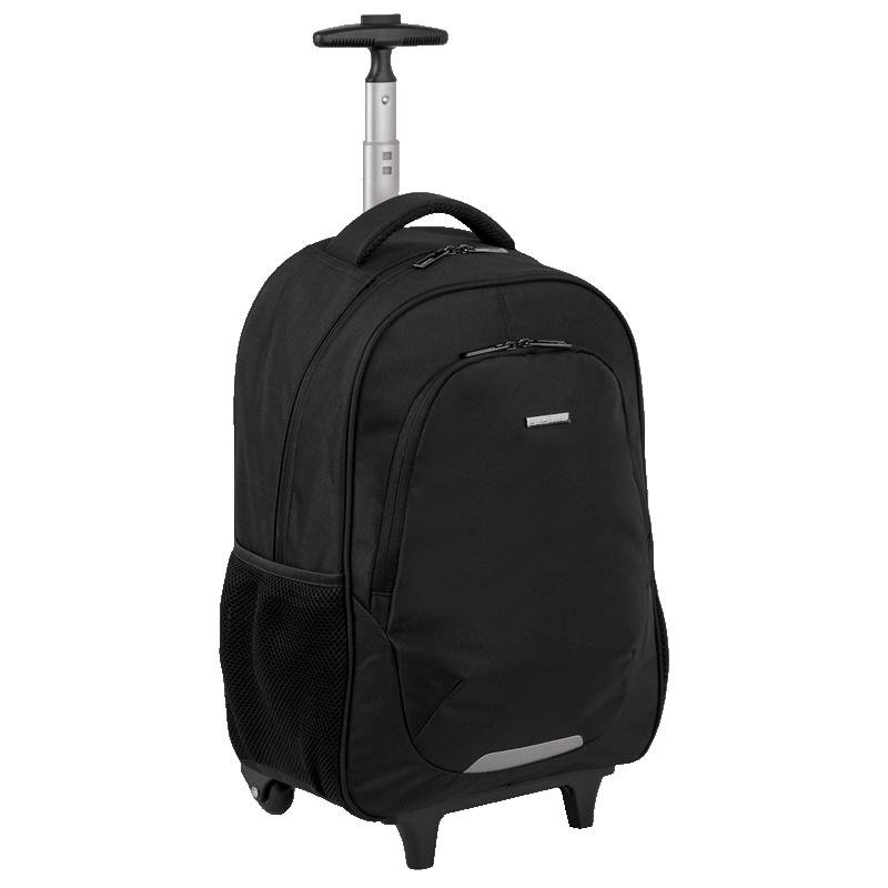 Mochila Carrinho Grande Notebook 15,6 Sestini Connect - Preto Preto 2