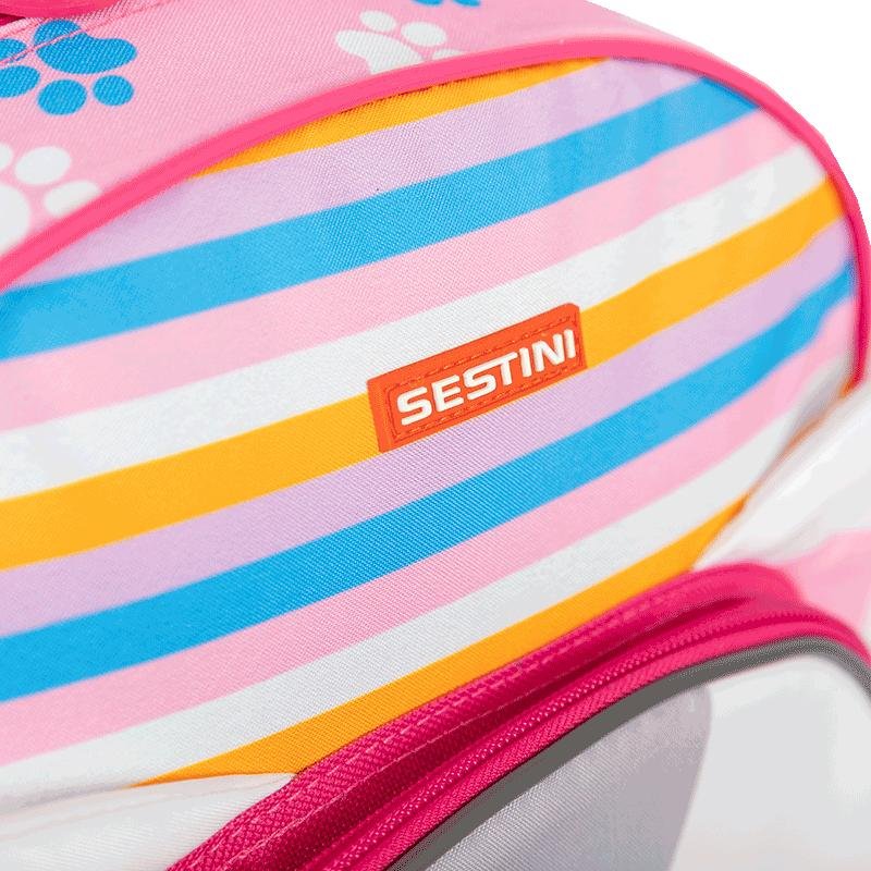 Mochilete Média Sestini Kids Cat 4 - Colorido Multicores 13