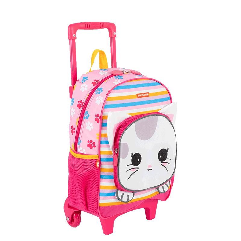 Mochilete Média Sestini Kids Cat 4 - Colorido Multicores 4