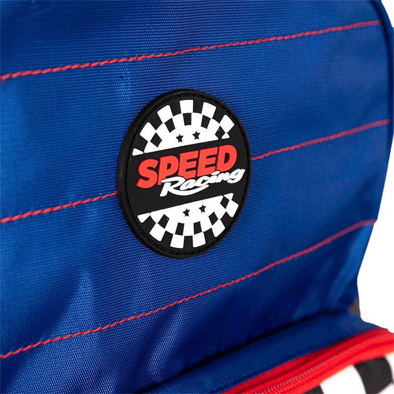 Mochilete Grande Sestini Racing - Colorido Azul 9