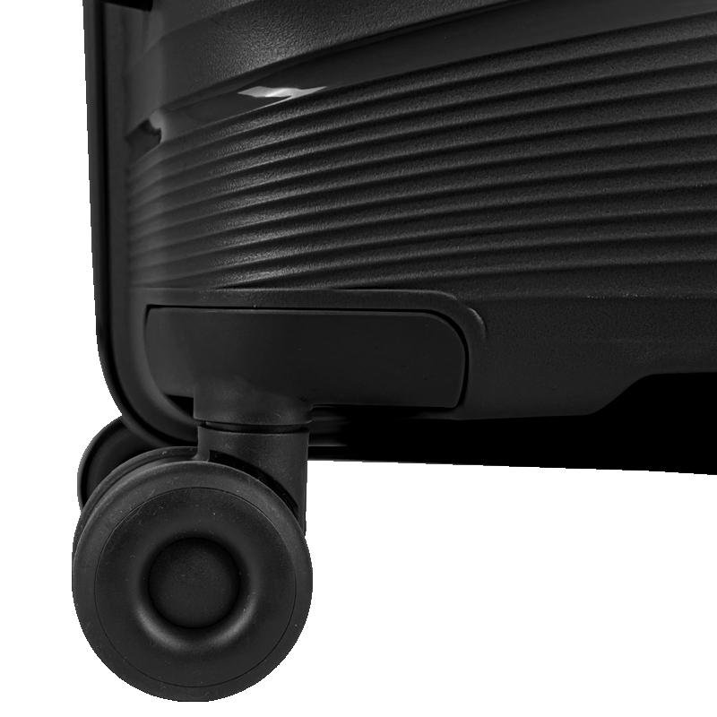Mala de Viagem Grande com Rodas 360º PP Joy - Preto Preto 11