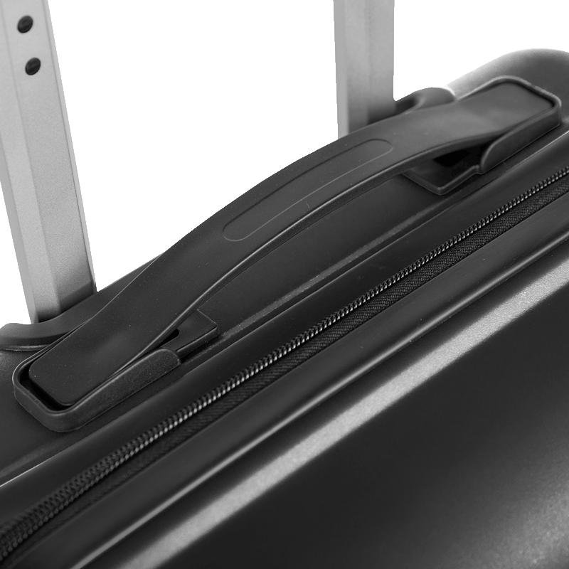 Mala Bordo em Polipropileno com Rodas 360º PP Basic - Preto Preto 8