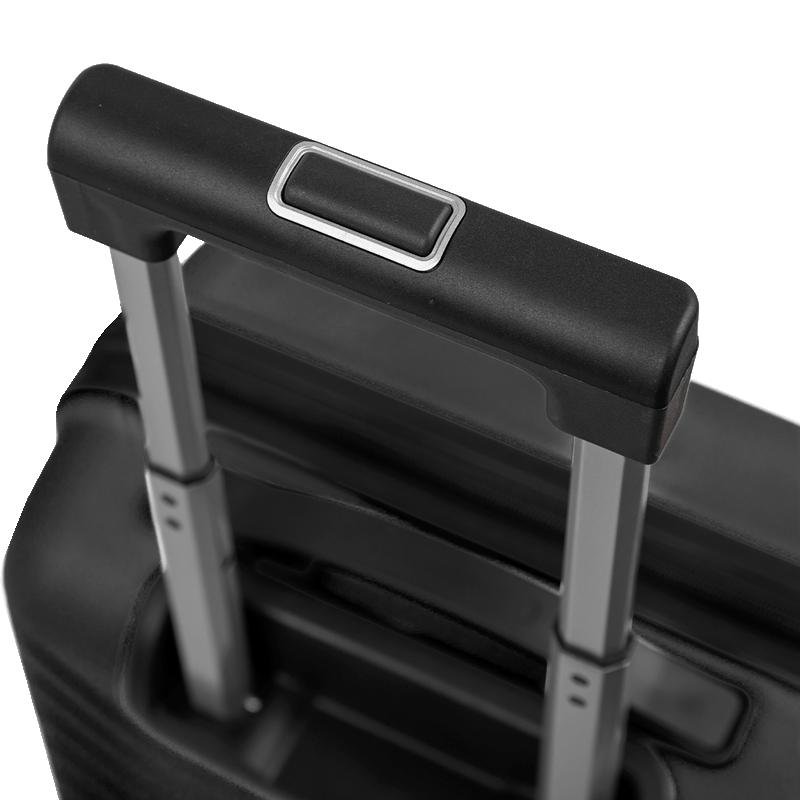 Mala Bordo em Polipropileno com Rodas 360º PP Basic - Preto Preto 9