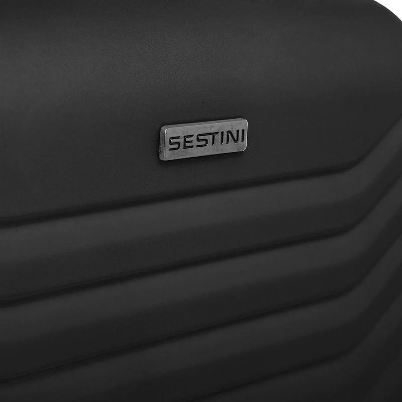 Mala Bordo em Polipropileno com Rodas 360º PP Basic - Preto Preto 10