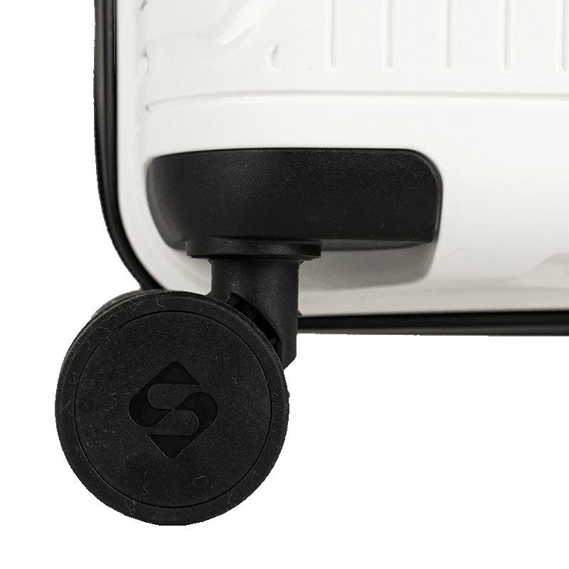 Mala de Viagem Bordo com Rodas 360° PP Prime - Branco Branco 10