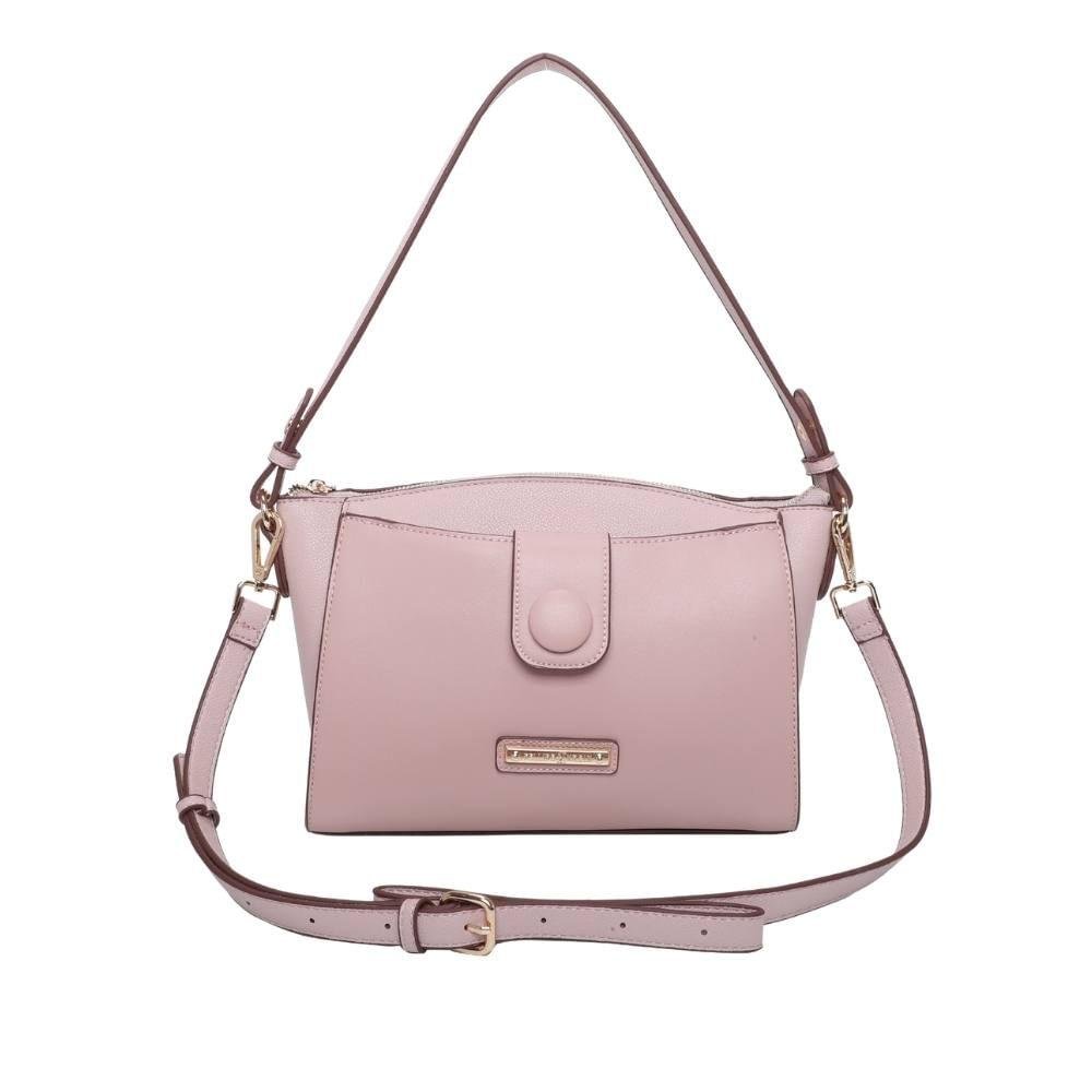 Cross Bag Média Fellipe Krein Aw23 Botão FK553 - Nude