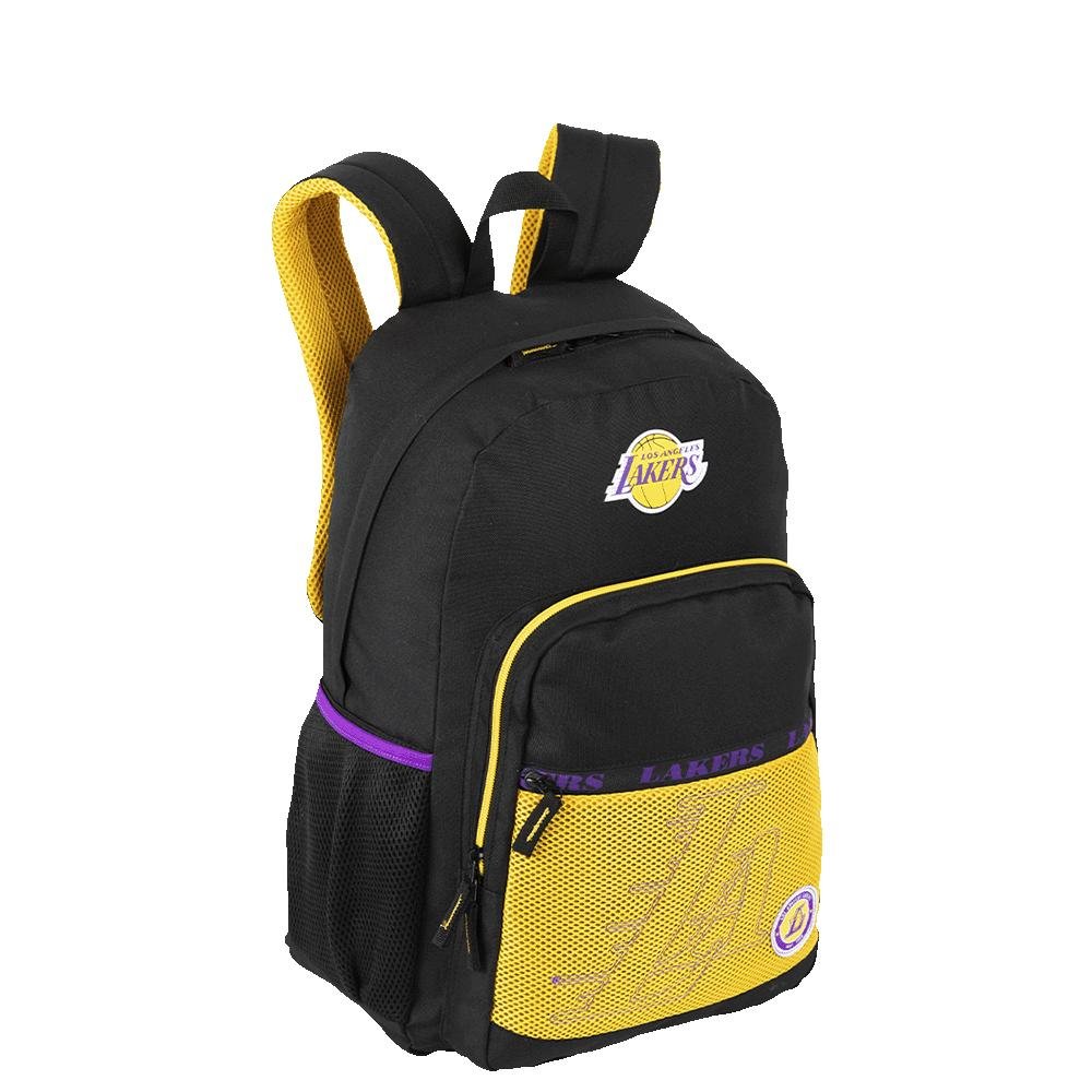 Mochila Grande NBA Legend- Lakers Preto Preto 2