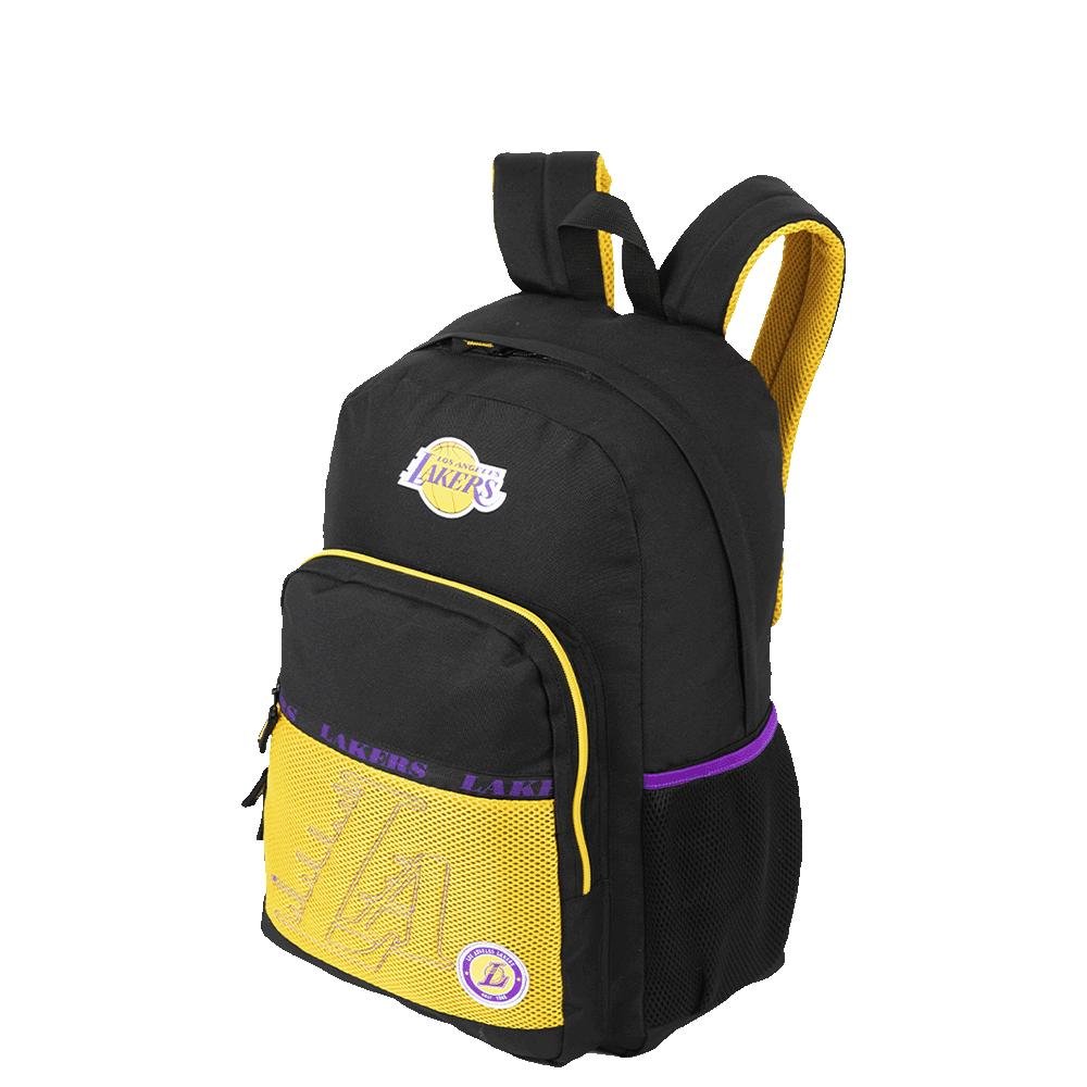 Mochila Grande NBA Legend- Lakers Preto Preto 3