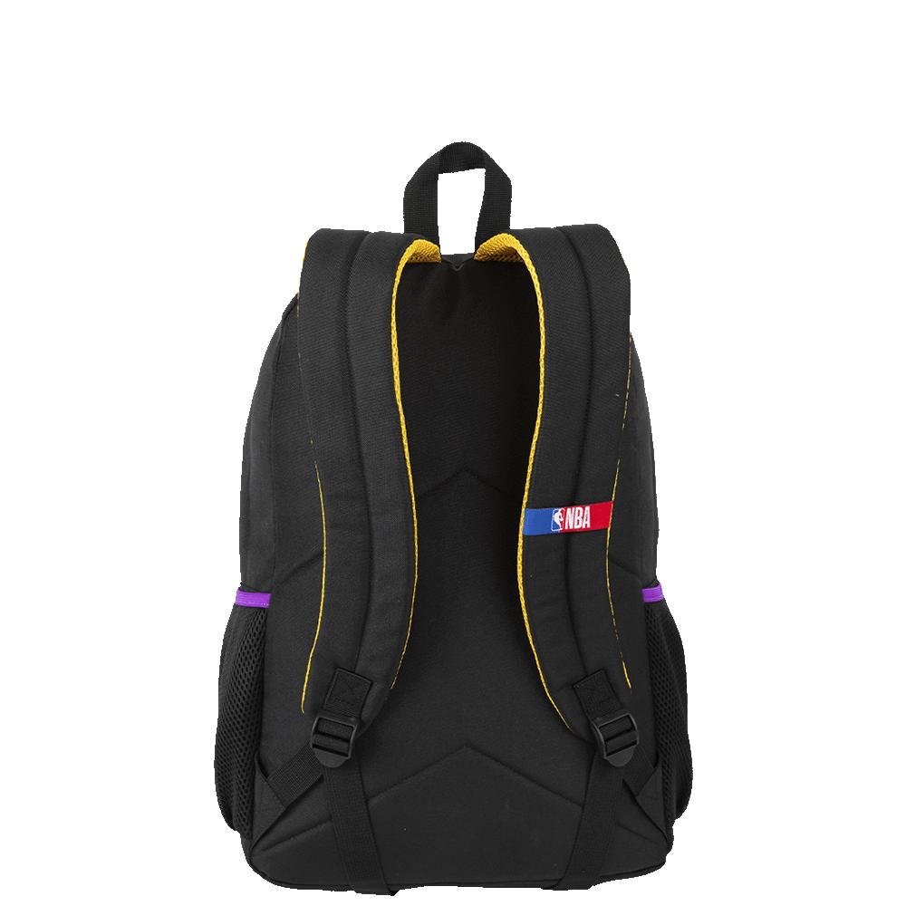 Mochila Grande NBA Legend- Lakers Preto Preto 4